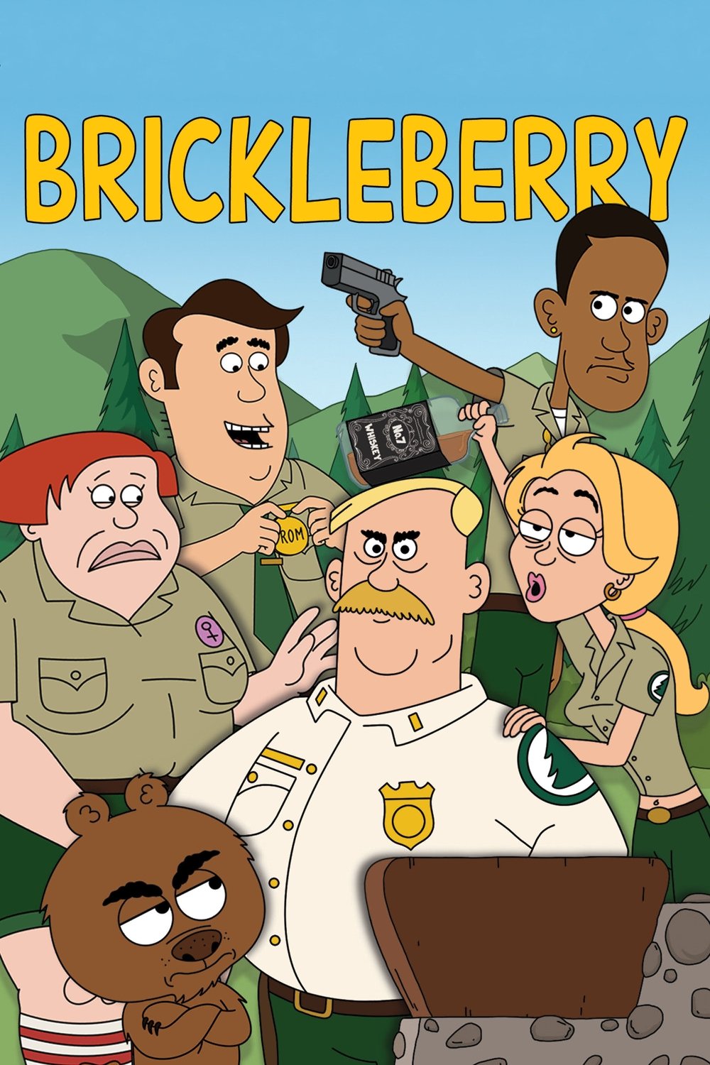 Ver Brickleberry serie online