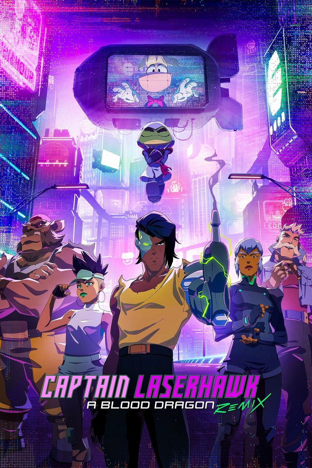 Ver Capitán Laserhawk: Un remix de Blood Dragon serie online
