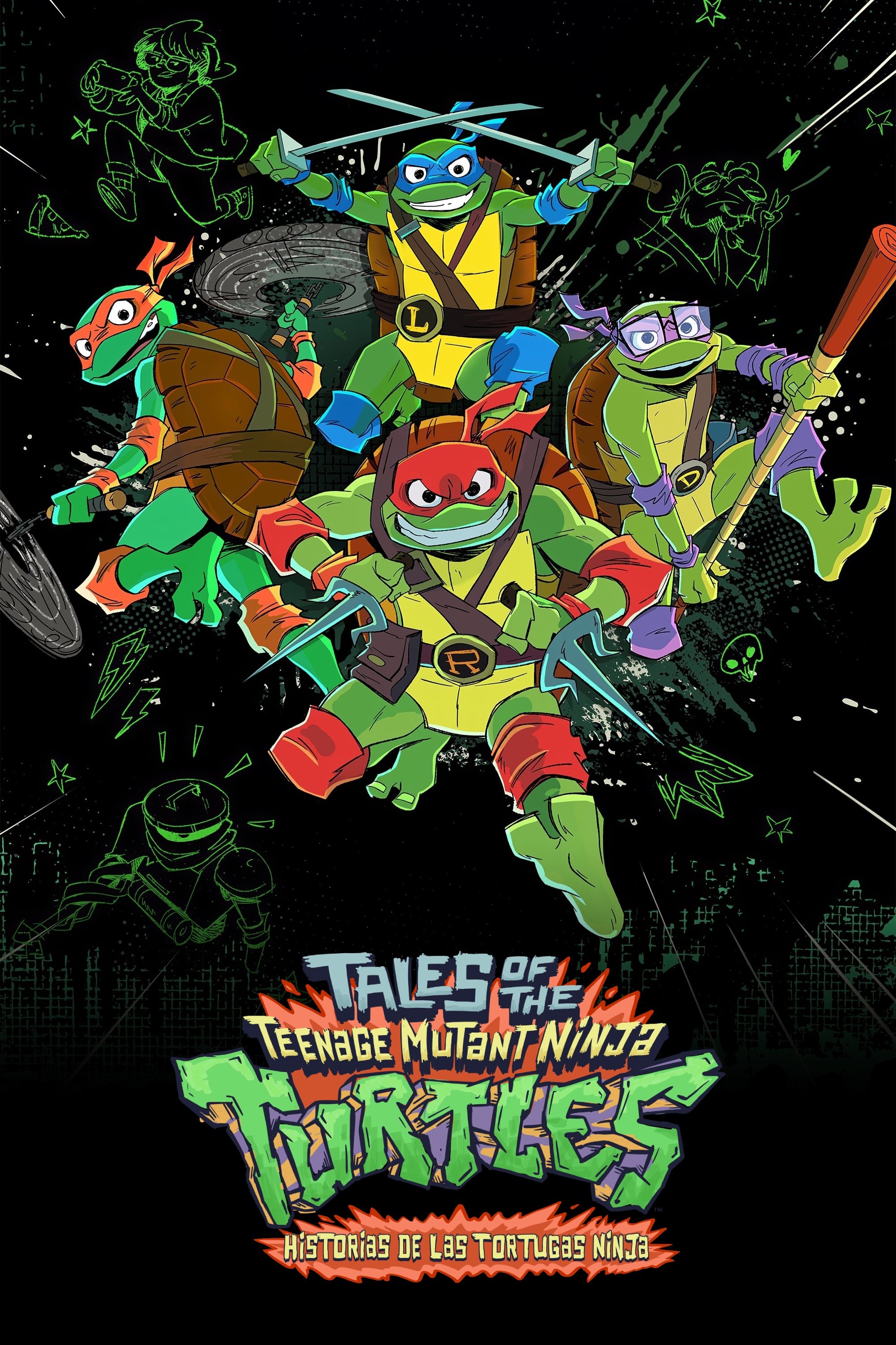 Ver Historias de las Tortugas Ninja serie online
