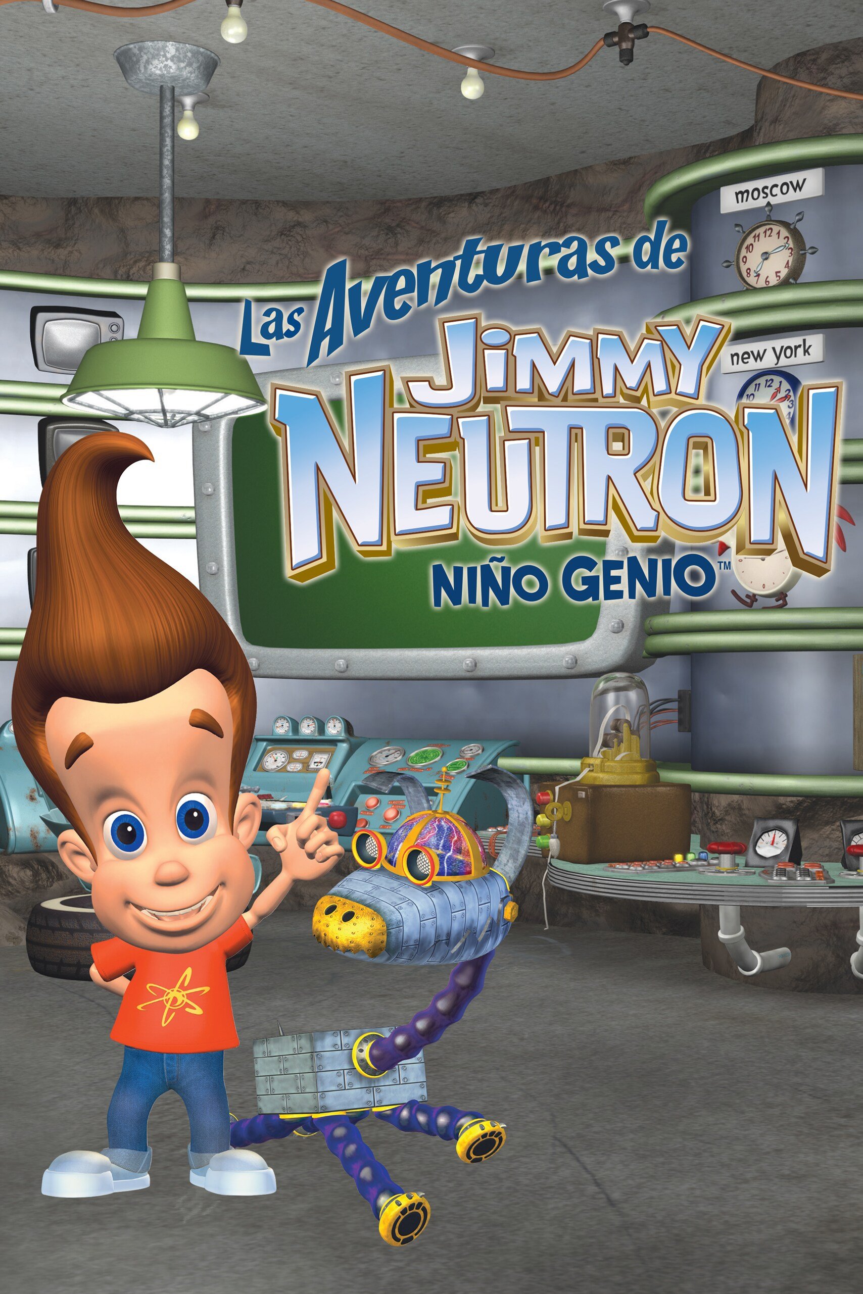 Ver Jimmy Neutrón: el niño genio serie online