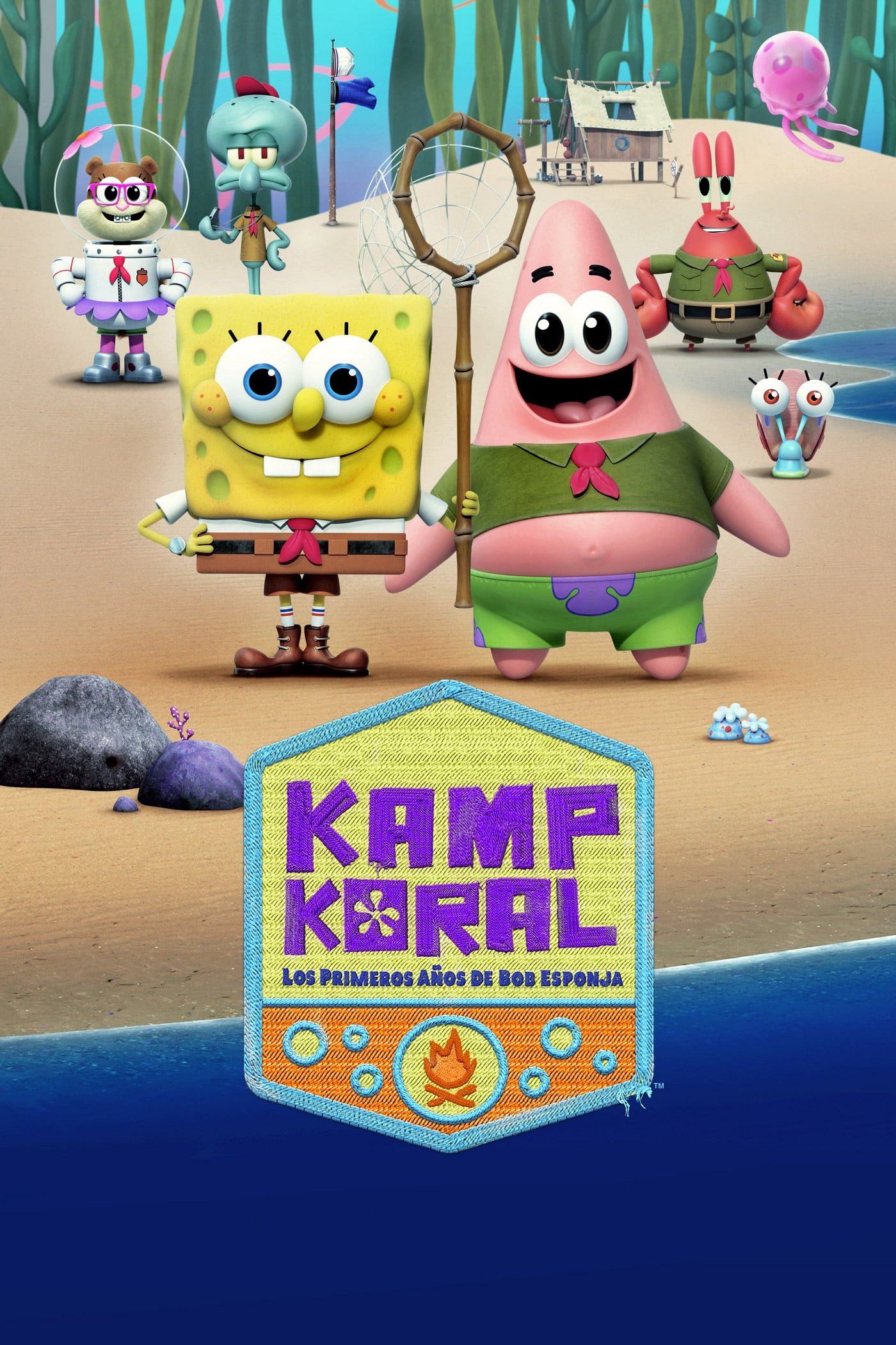 Ver Kampamento Koral: Bob Esponja primeras aventuras serie online