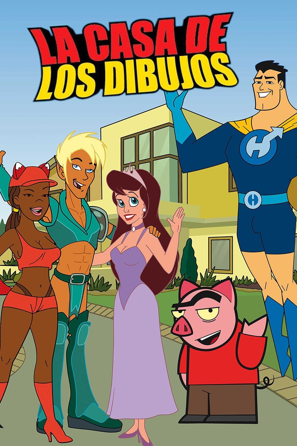 Ver La casa de los dibujos serie online