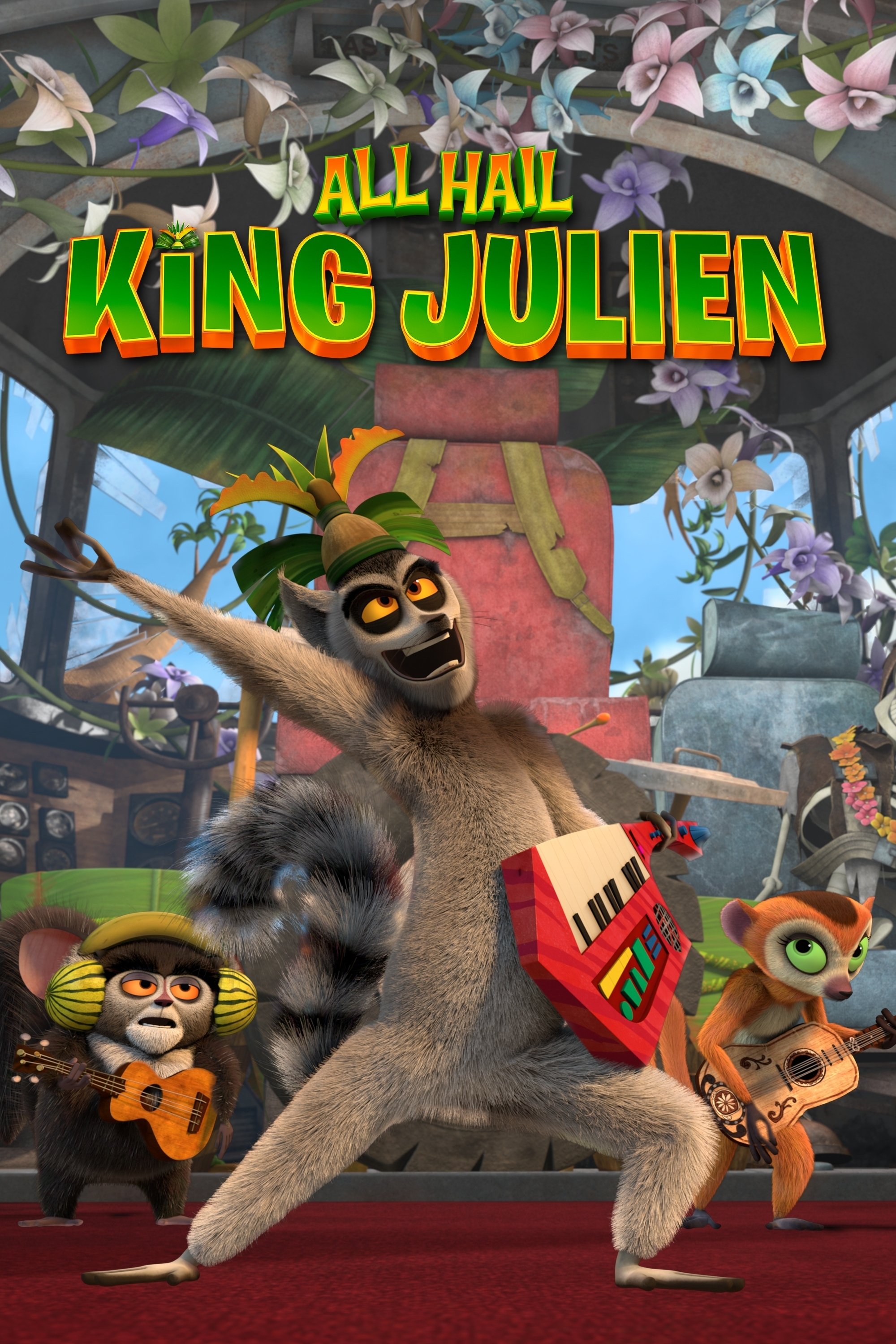 Ver Larga vida al rey Julien serie online