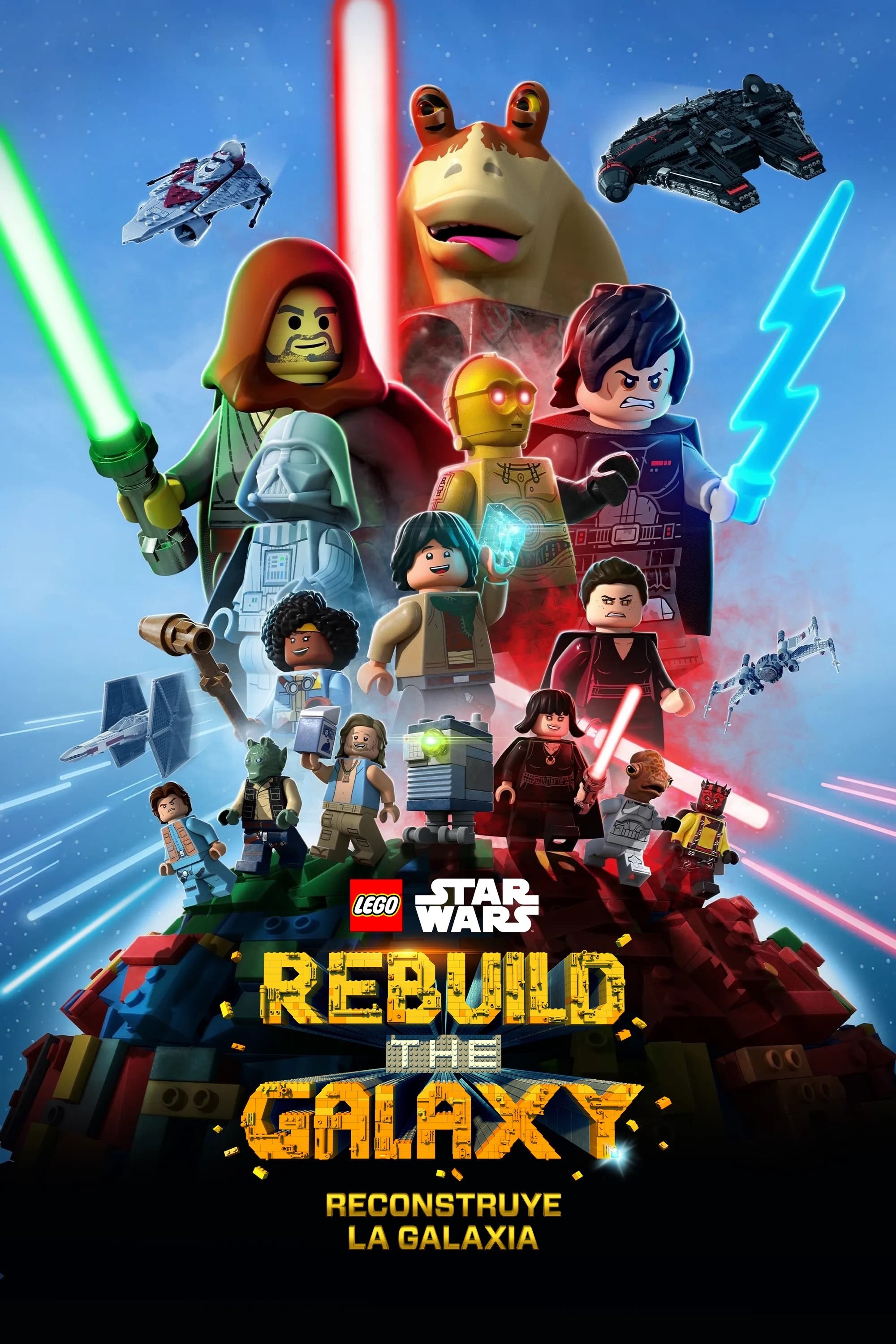 Ver LEGO Star Wars: Reconstruye la galaxia serie online