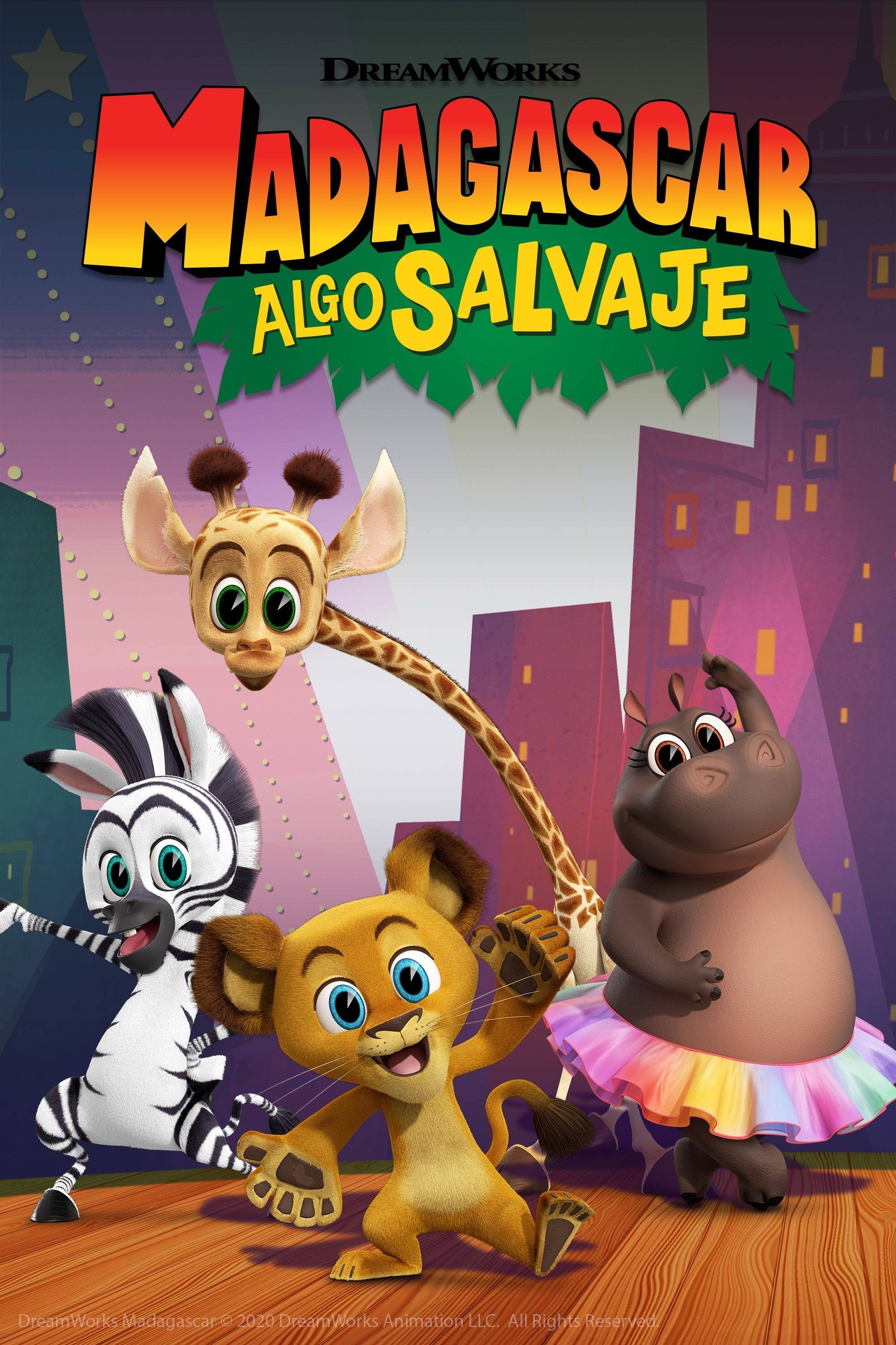 Ver Madagascar: Pequeños salvajes serie online