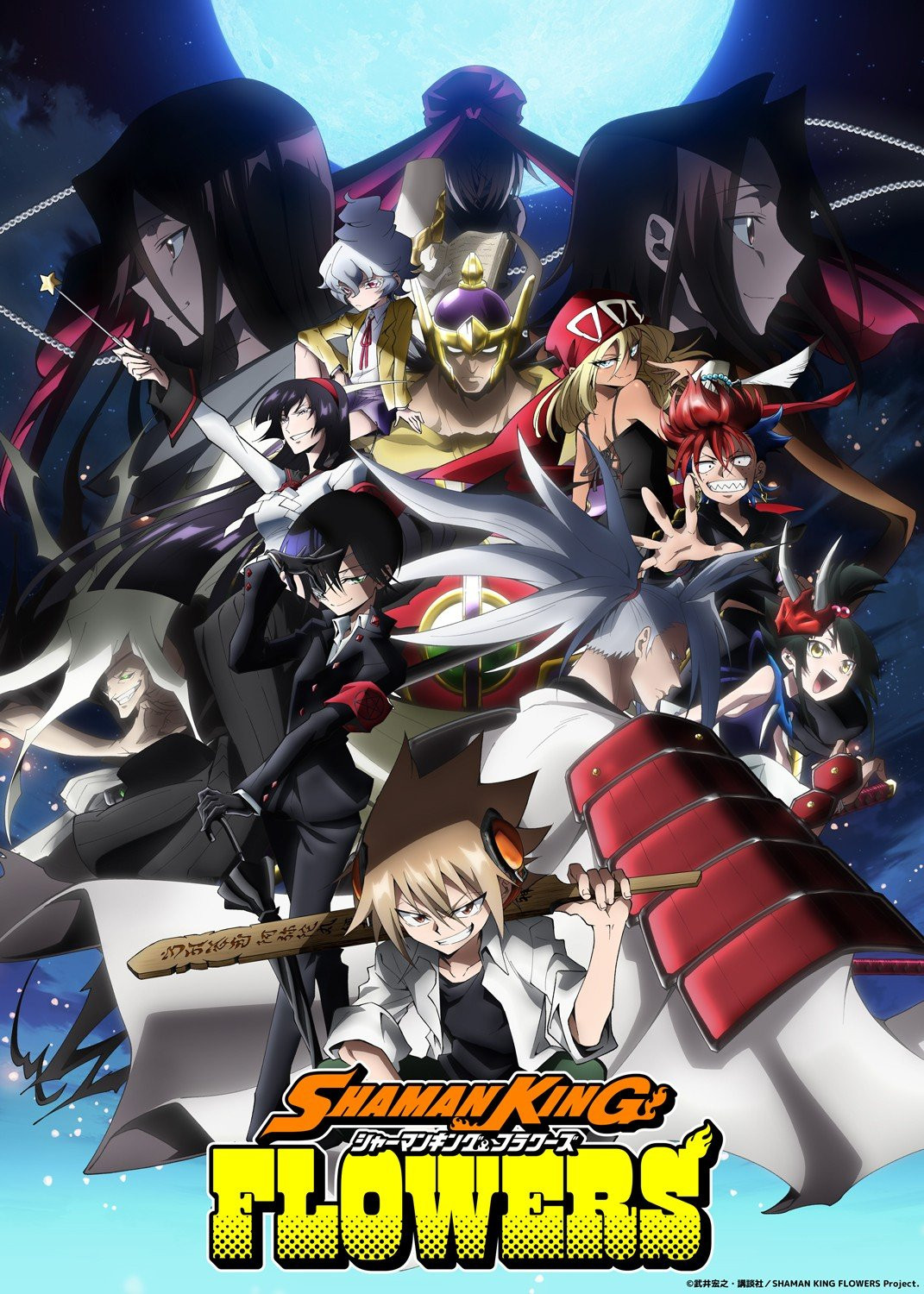 Ver SHAMAN KING FLOWERS serie online