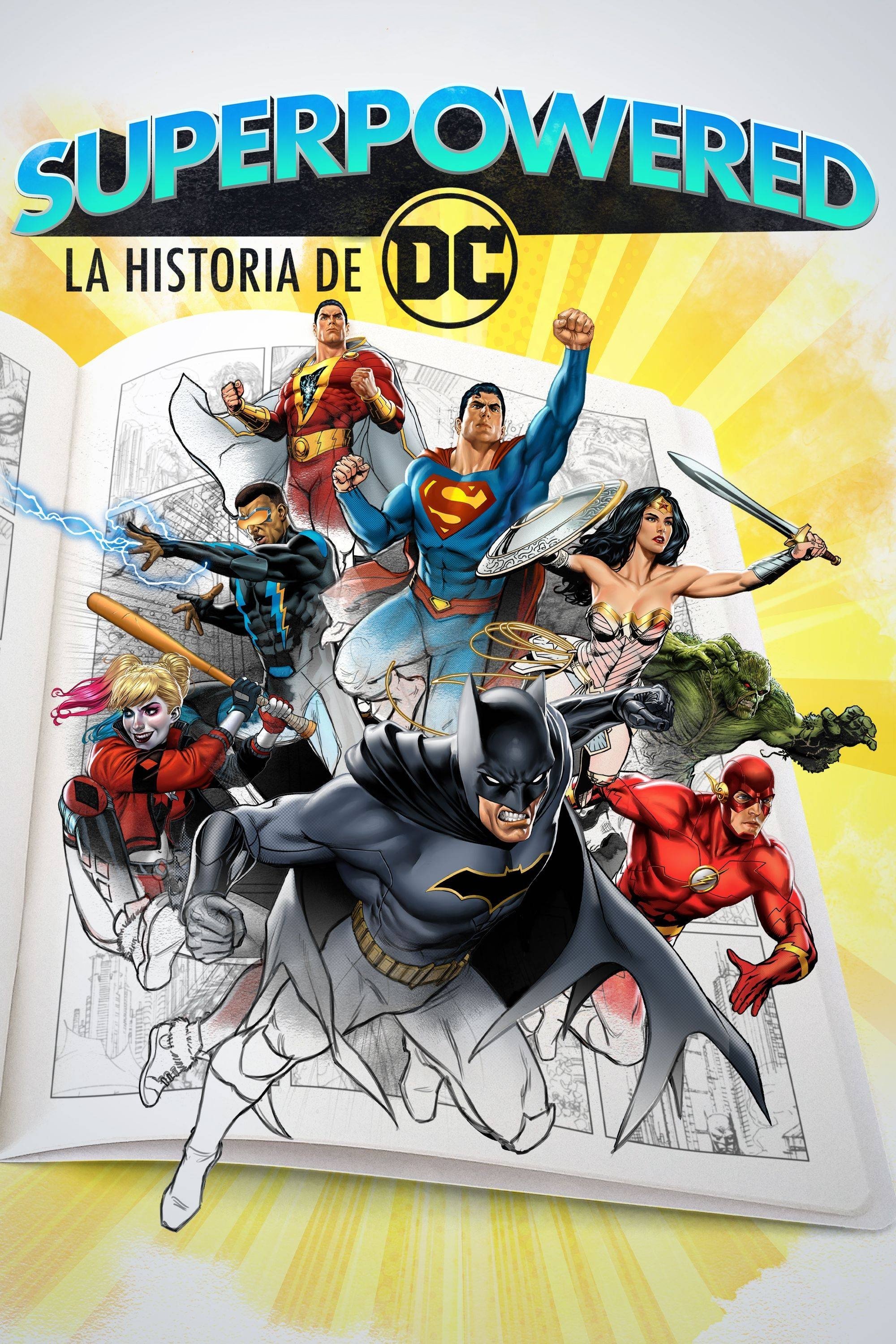 Ver Superpowered: La Historia de DC serie online
